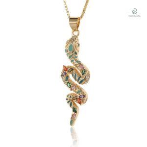 Collier Serpent Bohème Multicolore élégant et tendance
