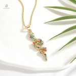 Collier Serpent aux couleurs vives, style bohème unique
