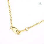 Collier fantaisie serpent orné en argent sterling