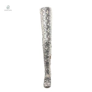 Cuissardes python avec un motif serpent captivant