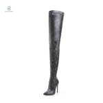Cuissardes serpent tendance, parfaites pour un look affirmé