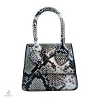 Sac serpent petite taille en simili cuir élégant