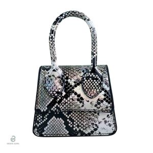 Sac serpent petite taille en simili cuir élégant