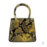 Sac Serpent Jaune Petite Taille, élégant et tendance