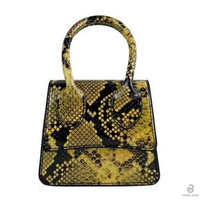 Sac Serpent Jaune Petite Taille, élégant et tendance
