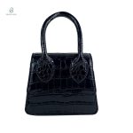 Sac serpent noir petite taille élégant et tendance