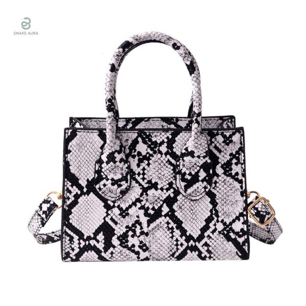 Sac Serpent Blanc élégant pour un style unique