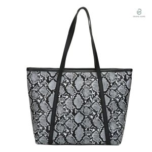 Sac Cabas Serpent élégant en simili cuir