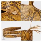 Sac cabas serpent, idéal pour un look audacieux et moderne