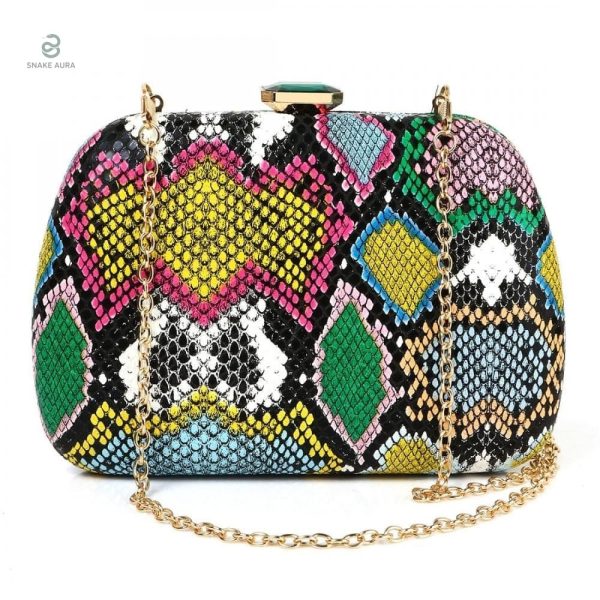Sac Python Multicolore élégant et tendance