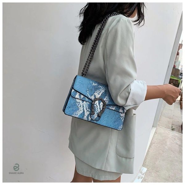 Sac à main python, style unique et captivant