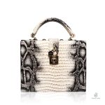 Sac Serpent Chic en simili cuir au design élégant