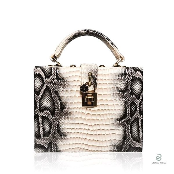 Sac Serpent Chic en simili cuir au design élégant